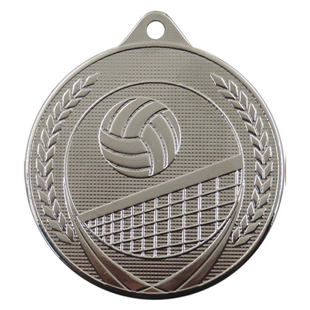 100 stk Volleyball Medaljepakke - Magnus 50 mm - inkl. medaljebånd